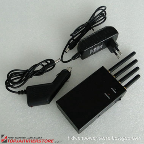 High Power Handheld Portable Cellphone WiFi Jammer for Worldwide All Networks